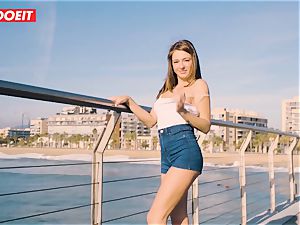 Russian honey Gets screwed xxx By The Seaside